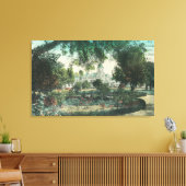 Außenansicht des Hotels Peninsula Leinwanddruck (Insitu (Wohnzimmer))