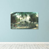 Außenansicht des Hotels Peninsula Leinwanddruck (Insitu (Holzboden))