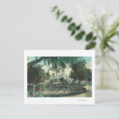 Außenansicht des Hotels Peninsula Postkarte (Stehend Vorderseite)