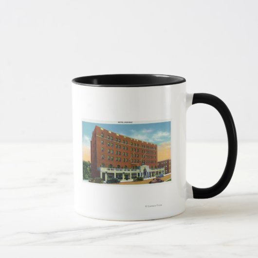 Außenansicht des Hotels Saranac Tasse (Rechts)