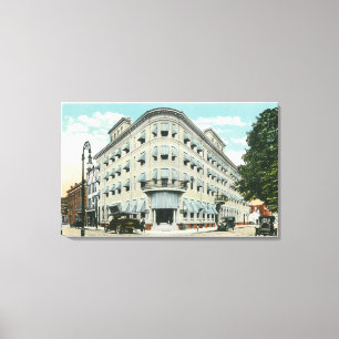 Außenansicht des Hotels Stuyvesant Leinwanddruck