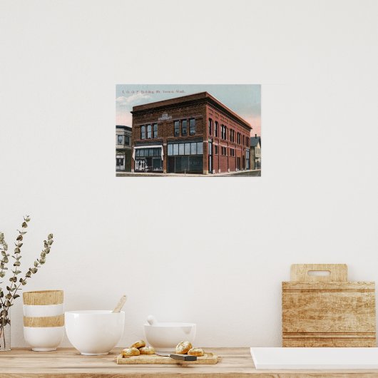 Außenansicht des IOOF-Gebäude Poster (Küche)