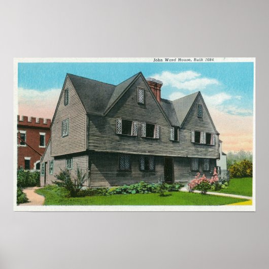 Außenansicht des John Ward House Poster (Vorne)