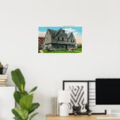 Außenansicht des John Ward House Poster (Heimbüro)