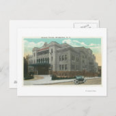 Außenansicht des Kalurahtempels Postkarte (Vorne/Hinten)