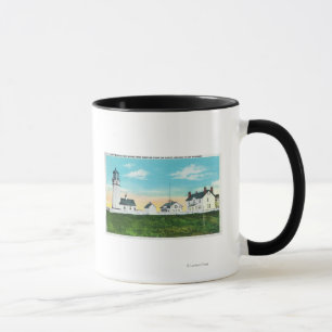 Außenansicht des Kaps Blanco LighthouseCoast Tasse