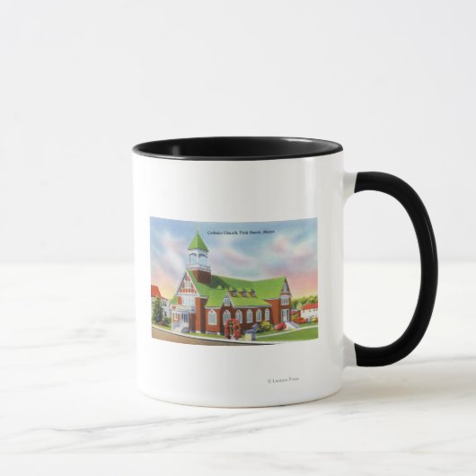Außenansicht des katholischen York Beach Tasse (Rechts)