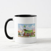 Außenansicht des katholischen York Beach Tasse (Links)