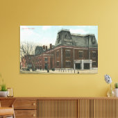 Außenansicht des Konferenzsaals Leinwanddruck (Insitu (Wohnzimmer))