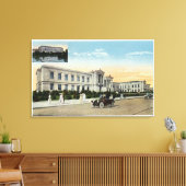 Außenansicht des Kunstmuseums # 2 Leinwanddruck (Insitu (Wohnzimmer))