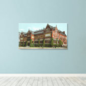 Außenansicht des Kunstmuseums Leinwanddruck (Insitu (Holzboden))