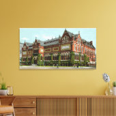 Außenansicht des Kunstmuseums Leinwanddruck (Insitu (Wohnzimmer))