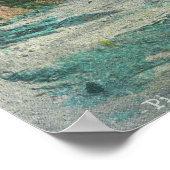 Außenansicht des Leuchtturms von Pigeon Point Poster (Ecke)