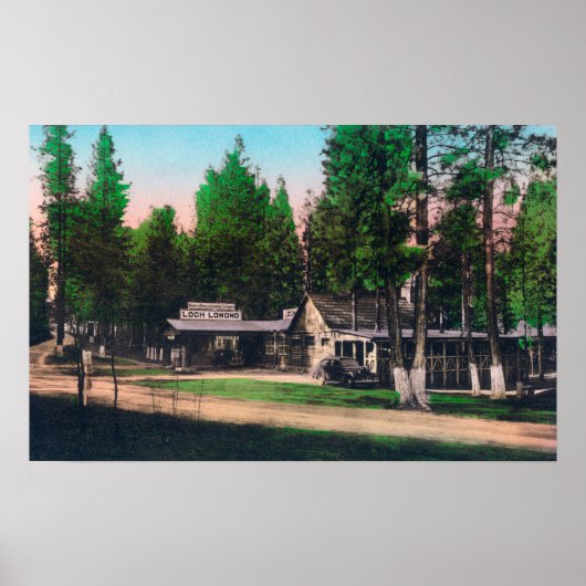 Außenansicht des Loch Lomond Resorts Poster (Vorne)