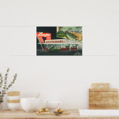 Außenansicht des Loop's RestaurantVentura, CA Poster (Küche)