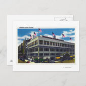 Außenansicht des Madison Square Garden Postkarte (Vorne/Hinten)