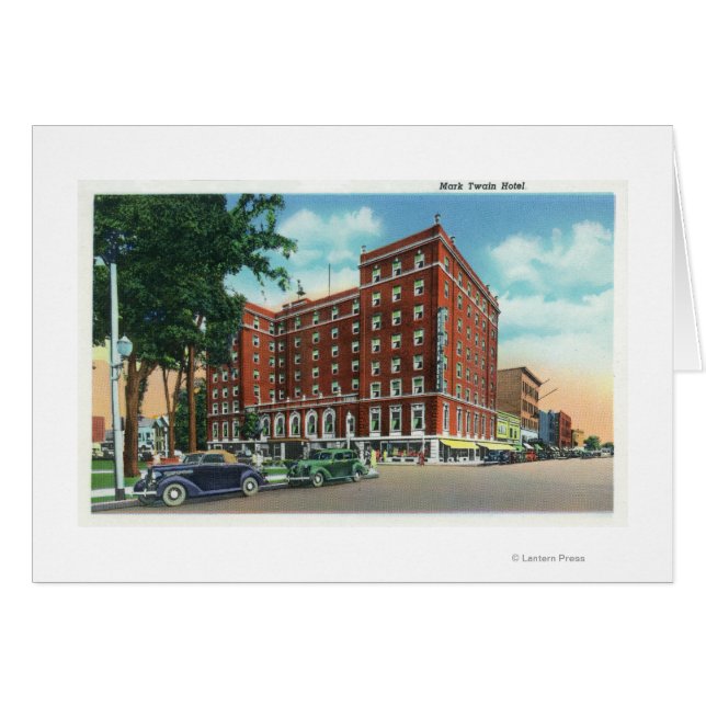 Außenansicht des Mark Twain Hotel (Vorderseite (Horizontal))