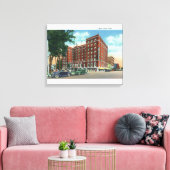 Außenansicht des Mark Twain Hotel Leinwanddruck (Insitu (Wohnzimmer))