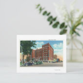 Außenansicht des Mark Twain Hotel Postkarte (Stehend Vorderseite)