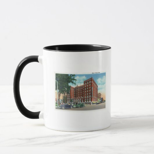 Außenansicht des Mark Twain Hotel Tasse (Links)