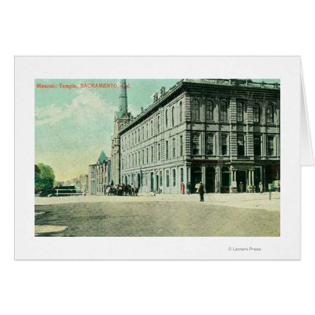 Außenansicht des Maurentempels (Vorderseite (Horizontal))