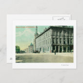 Außenansicht des Maurentempels Postkarte (Vorne/Hinten)