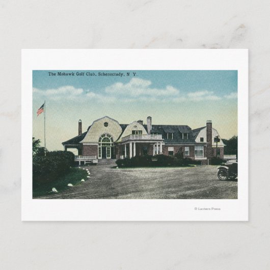 Außenansicht des Mohawk Golf Club Postkarte (Vorderseite)