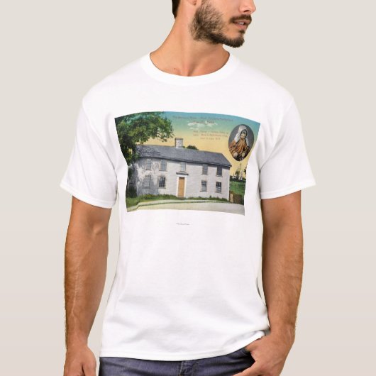 Außenansicht des Moll-Krug-Geburtsortes T-Shirt (Vorderseite)