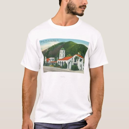 Außenansicht des Motel-Gasthauses T-Shirt (Vorderseite)