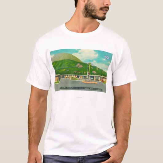 Außenansicht des Motels Mt. Si T-Shirt (Vorderseite)