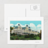 Außenansicht des Mount Pleasant Hotels Postkarte (Vorne/Hinten)