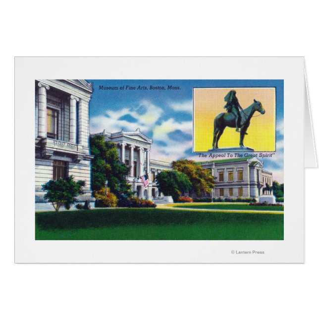 Außenansicht des Museums der bildenden Künste (Vorderseite (Horizontal))