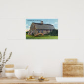 Außenansicht des Myles Standish House Poster (Küche)