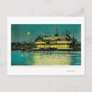 Außenansicht des Neptun Casino & Postkarte