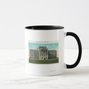 Außenansicht des neuen Arztkrankenhauses Tasse