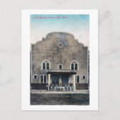 Außenansicht des neuen Ridgeway Theaters Postkarte (Vorderseite)