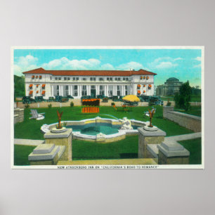 Außenansicht des New Atascadero Inn Bungalow Poster