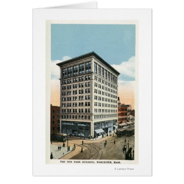 Außenansicht des New Park Gebäude (Vorne)