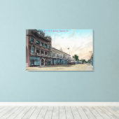 Außenansicht des NSGW BuildingWoodland, CA Leinwanddruck (Insitu (Holzboden))