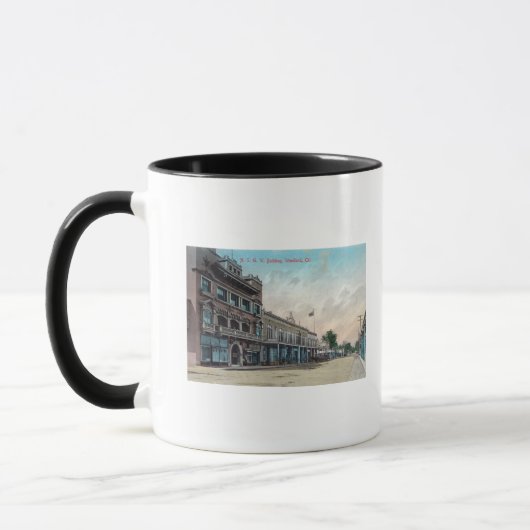 Außenansicht des NSGW BuildingWoodland, CA Tasse (Links)