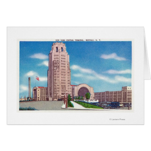 Außenansicht des NY Central Terminal Bldg (Vorderseite (Horizontal))