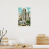 Außenansicht des NY Staat Office Bldg Poster (Küche)