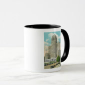 Außenansicht des NY Staat Office Bldg Tasse (VorderseiteRechts)