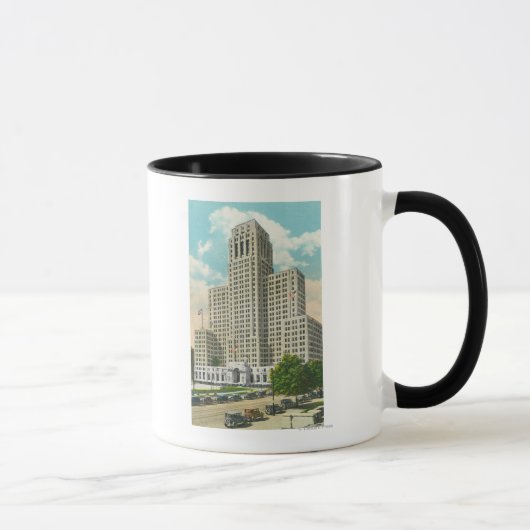 Außenansicht des NY Staat Office Bldg Tasse (Rechts)