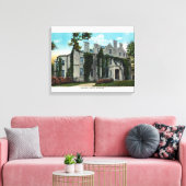 Außenansicht des Oakland Mansion Leinwanddruck (Insitu (Wohnzimmer))