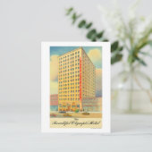 Außenansicht des olympischen Hotels Postkarte (Stehend Vorderseite)