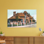 Außenansicht des OSL-Depots Nampa, ID Leinwanddruck (Insitu (Wohnzimmer))