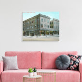Außenansicht des Overton Hotels # 2 Leinwanddruck (Insitu (Wohnzimmer))