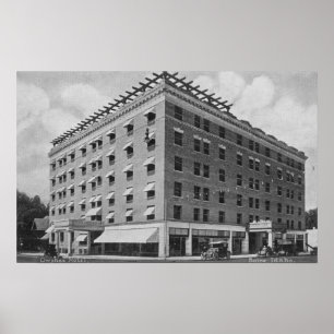 Außenansicht des Owyhee HotelBoise, Identifikation Poster