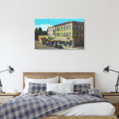 Außenansicht des Palace Hotel Ukiah, CA Leinwanddruck (Insitu (Schlafzimmer))